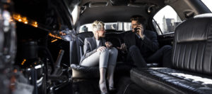 Business Meeting in Limo - Armonk, NY - Armonk Limousine